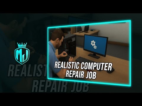 [FREE] 🖥️ IT Service Job – Realistic Computer Repair Script | ESX/QBCore/QBOX | MJ DEVELOPMENT
