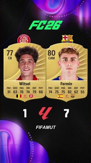 GIRONA vs BARCELONA in FC 26 #fc26 #fifa #cardfifa