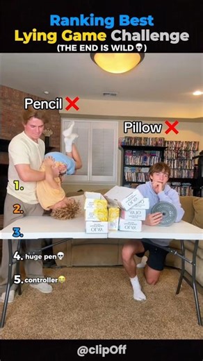 Ranking Best Lying Game Challenges😭💀