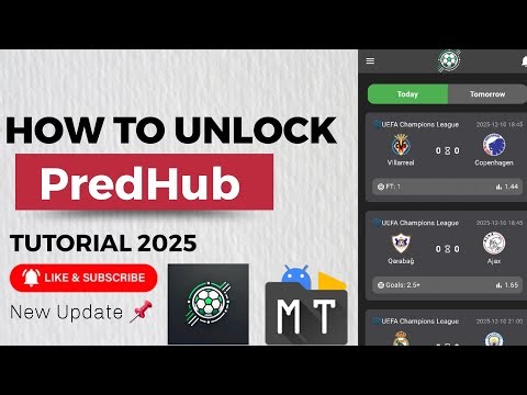 HOW TO UNLOCK PREDHUB TIPS USING MT MANAGER 2025