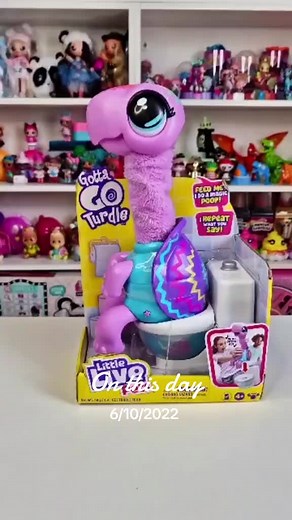 #onthisday #toy #unboxingvideo #gottagoturdle #littlelivepets #poop #toilet #funny