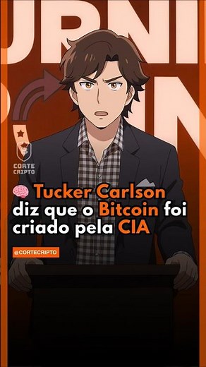 🚨 Tucker Carlson says Bitcoin was created by the CIA🧠 #bitcoin