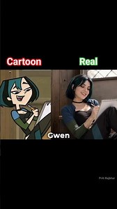 Total Drama Characters Reimagined in Real Life | Realistic Total Drama Characters #shorts #cartoon