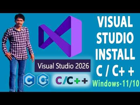 How to install C++ in Visual Studio on Windows 11