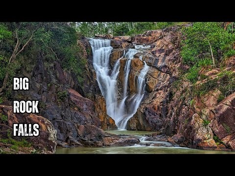 Swimming at Big Rock Falls - Belize's Epic Jungle Waterfall