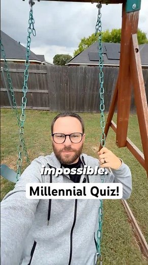 True millennials will get these right. #millennials #trivia