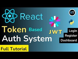 ReactJS JWT Authentication: Full Project - Login, Register, Dashboard, Refresh Token [HINDI]