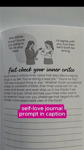 "When your inner critic is too harsh, enlighten that b*tch." Your reminder from the Self-Love