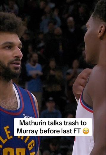 Mathurin's Trash Talk: Murray's Missed Free Throw Impact