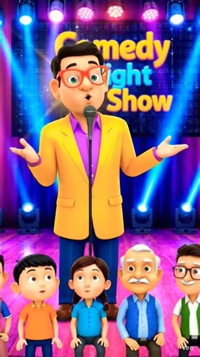 😂 Cartoon Comedy Stage Show | Funny Mic Joke 😂 | Audience Full Laughing 🔥