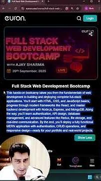 Learn Full Stack Web Development Step by Step | Euron