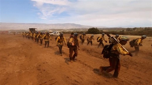 Wildfires burn across Western United States