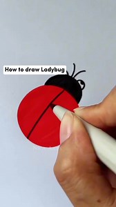 140K views · 909 reactions | Easy tricks to draw Ladybug | Nica Aguilar | Facebook