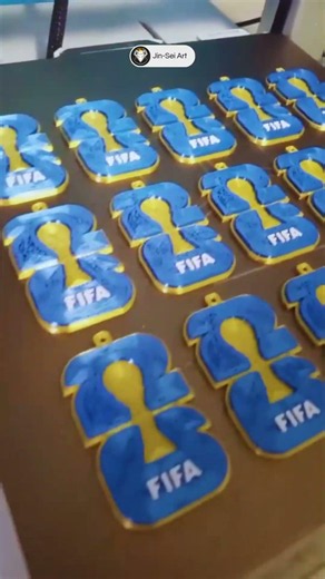Chaveiro da Copa do Mundo Impresso em 3D! ⚽🏆