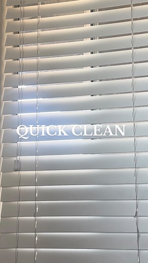 Let’s quickly and easily clean these blinds… I would have got the strings nice and white too HOWEVER I’m getting new custom blinds in about a week… so I didn’t pay too much attention to that. Just wanted them clean because oweeeee #clean #cleaning #cleantok #cleaningmotivation #cleanwithme #cleaningobsessed #cleaningcommunity | Sydney Floyd