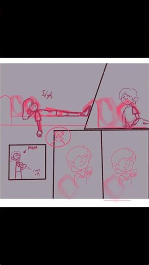 Comic making process #reels #fyp #comics #drawing