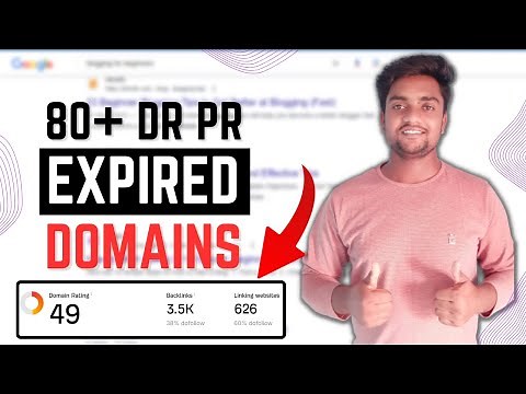 How to Find Expired Domains with High DR 80 and 10K Backlinks in 2 Simple Steps Ft Thoughts