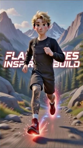 Flash Shoes Inspired Build ⚡ Bai Unlocks Super Speed!