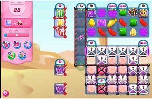 Tips and Walkthrough: Candy Crush Level 10016