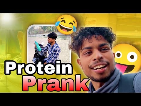 Protein prank 😂💪 [ apksinghvlogs ] 