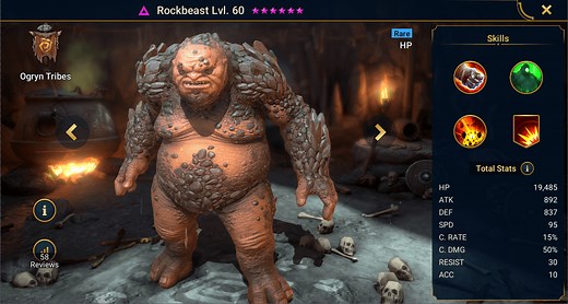 Rockbeast - HellHades - Raid Shadow Legends