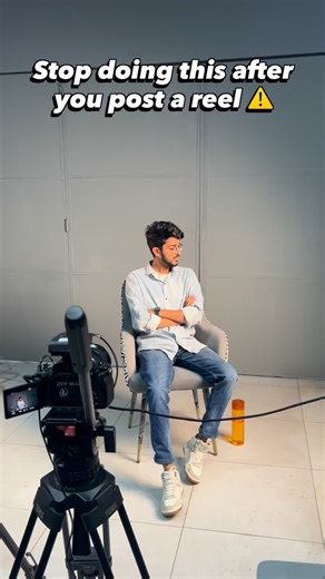 GenuineGraphix | 🛑 STOP! Reel post karne ke baad ye galtiyaan bilkul mat karna ❌ (Reach kill ho jaati hai 😵‍💫) 1️⃣ Bar-bar apni reel dekhna 👀 Apni hi... | Instagram