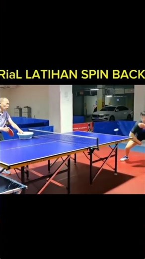TUTORIAL LATIHAN SPIIN BACKHAND 👍🏓