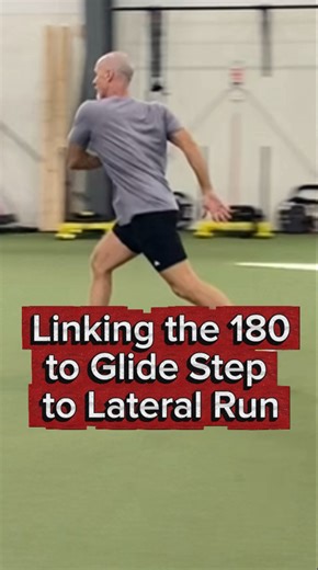 How to flow into a 180, to a Glide Step, to a Lateral Run for field and court defensive position. Develop a deeper understanding of the Fundamentals of the 180 Series. This mini-course breaks down the mechanics and coaching principles behind this skill that every athlete needs. Explore the course → | Lee Taft