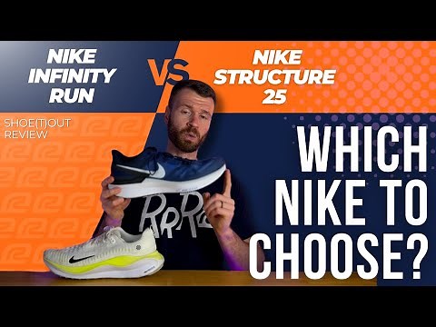 Nike Structure 25 vs Infinity Run 4 | Ultimate Running Shoe Showdown! | Ryan's Running Reviews