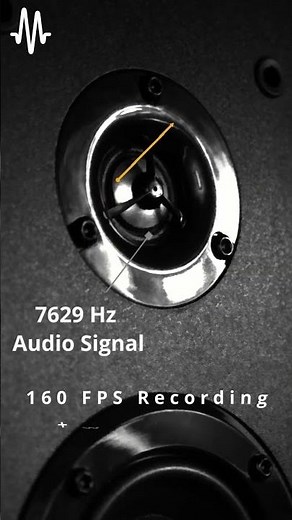 High-Pitched Sounds Visualized With VibVue® 4.1 Motion Magnification Video + Warp Speed