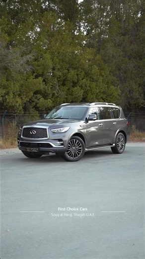 2023 Infiniti QX80 Sensory Sharjah | 43,715 KM | Luxury 7-Seater SUV