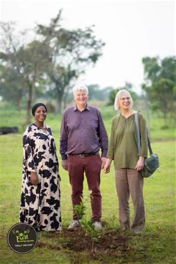 Visit Fun Farming Uganda. Our German visitors #farming #agrotourism #ugandatiktok #fyp #fypuganda @davie