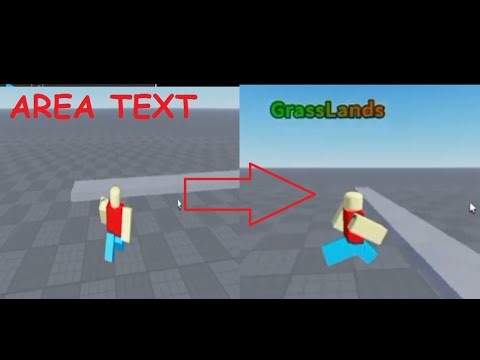 AREA TEXT in roblox studio