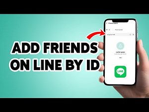How To Add Friends On Line App By ID 2025 | Add Someone In Line Account With Their ID