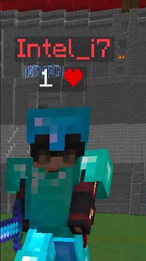 1v1ing Intel Edits #minecraft