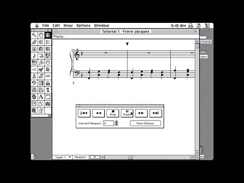 Apple Macintosh - Finale - Frère Jacques