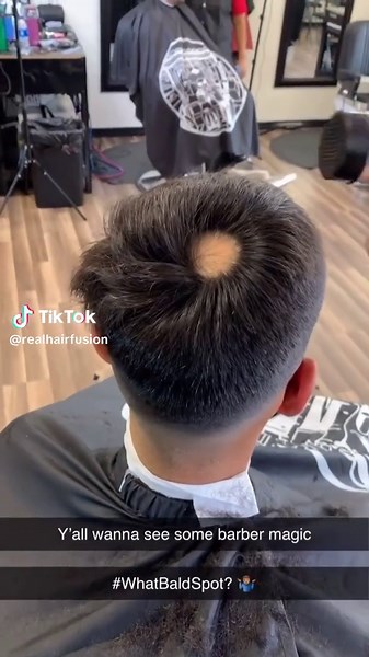 Barber Magic: Real Hair Fusion Techniques