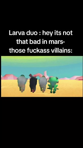 Larva Duo Adventures: Not So Bad on Mars!