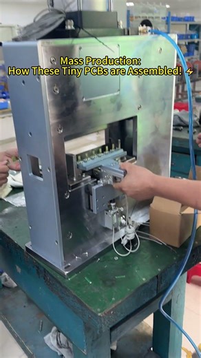 Mass Production: How These Tiny PCBs are Assembled! ⚡️