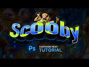 Cartoon Style Text Tutorial in Photoshop (Very Easy!!)