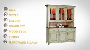 How to Design Your New Hutch or Buffet in 7 Simple Steps