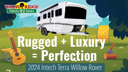 Did you know we carry Intech? Check out this Terra Willow #intech #rv #ROVER #intechrv #Camping | Walnut Ridge RV
