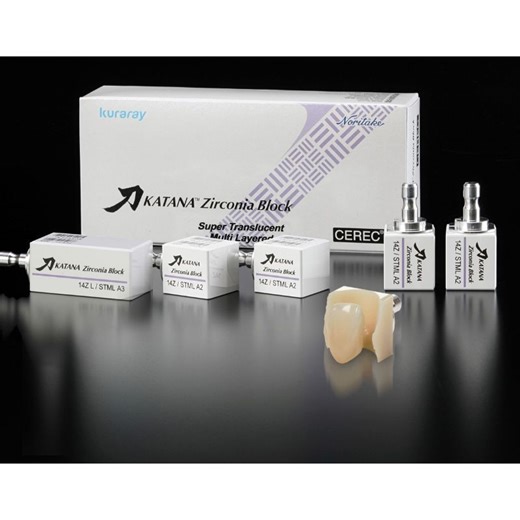 Bloc Zircone KATANA™ STML 12Z - A1 (5pcs) - Smile3D