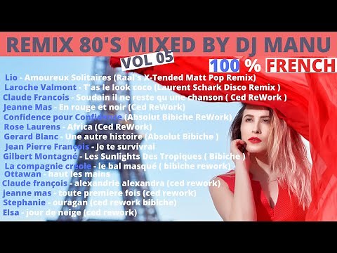 Remix 80's mixed by dj manu 100% FRENCH.
