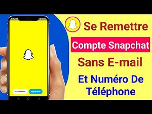 Comment Récupérer Un Compte Snapchat Sans Numéro De Téléphone Ni E-mail || Nouvelle Mise À Jour 2023