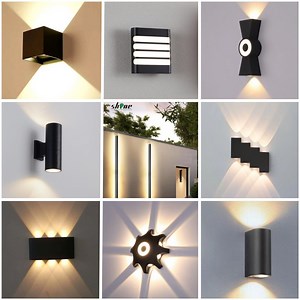 [Hot Item] Modern Indoor Outdoor LED Wall Lamp Home Decorative Mounted up and Down Bedside LED Wall Lights