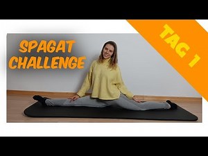 Spagat lernen | 90 Tage Spagat Challenge | Tag 1 | vellyfit