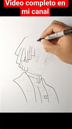 ZENITSU line art 1