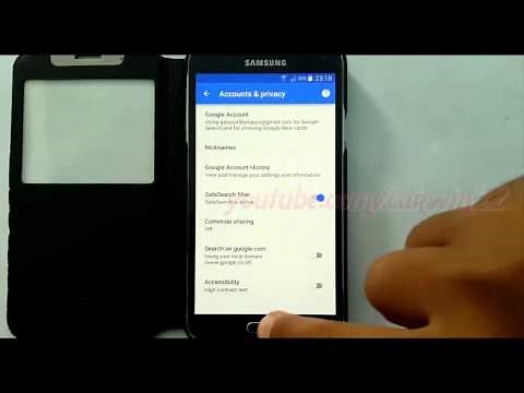 Google Search & Now : How to Turn Off or Turn on SafeSearch Filter in Samsung Galaxy S5