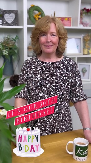 1.8K views · 33 reactions | Sue, Katy Sue CEO and founder, on our 30th birthday, crafty beginnings and a big thank you to YOU! Visit the website for our AMAZING 3 for £30 OFFER, brand new mould launches and to read our Birthday blog post. | Katy Sue Designs Crafts | Facebook